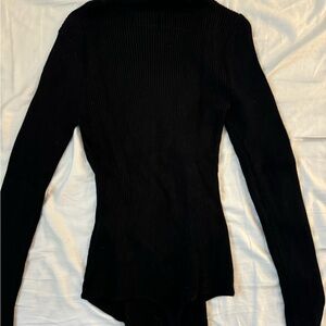 Abercrombie & Fitch black long sleeve turtleneck body size medium